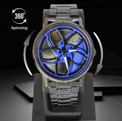 Gear Shift Chrono Wheelspin Wristwatch