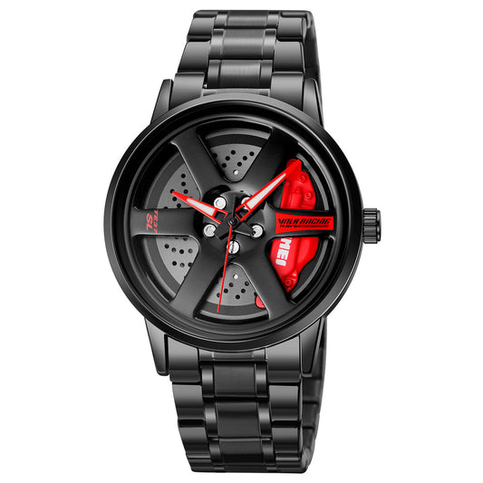 Mustang GT500 Gyro Wheel Spining Watch