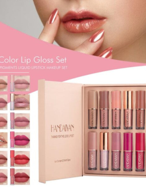 Liquide matte Lipstick 12Pcs Set